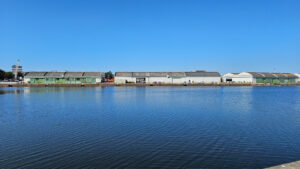 Quai de Gironde, vu de l'autre côté du bassin (c) Le Havre Seine Développement