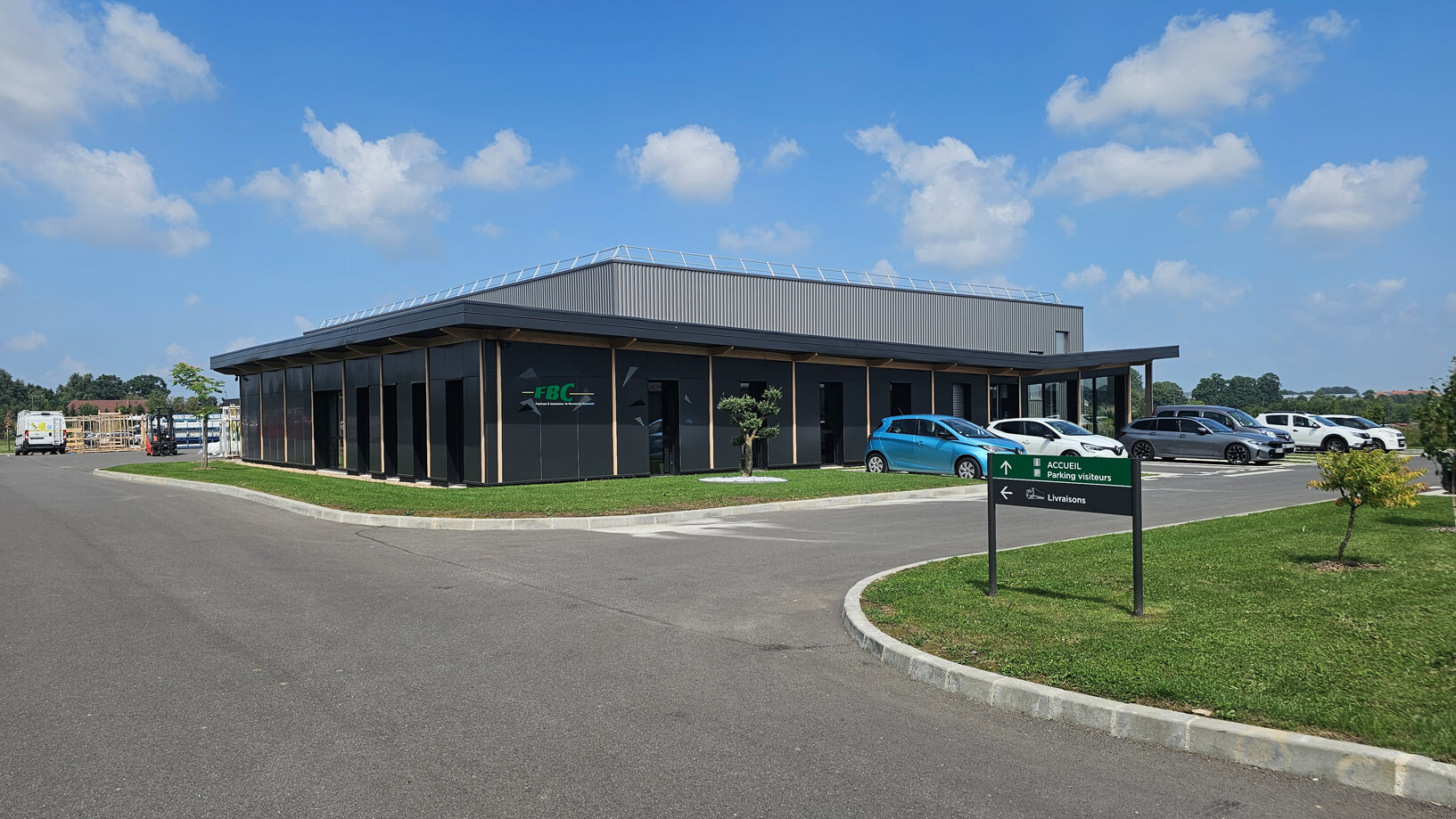 Parc d'activités Eco-Normandie à Saint-Romain-de-Colbosc, un écrin de verdure pour les entreprises (c) Le Havre Seine Développement