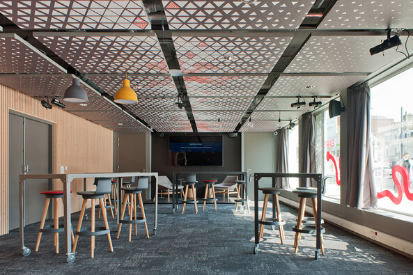 Le 139, coworking proche de l'Université Le Havre - Normandie (c) Logeo Seine