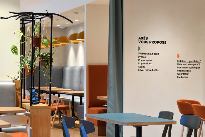 Axes, coworking près de la gare du Havre (c) Studio Erick Saillet - Logeo Seine