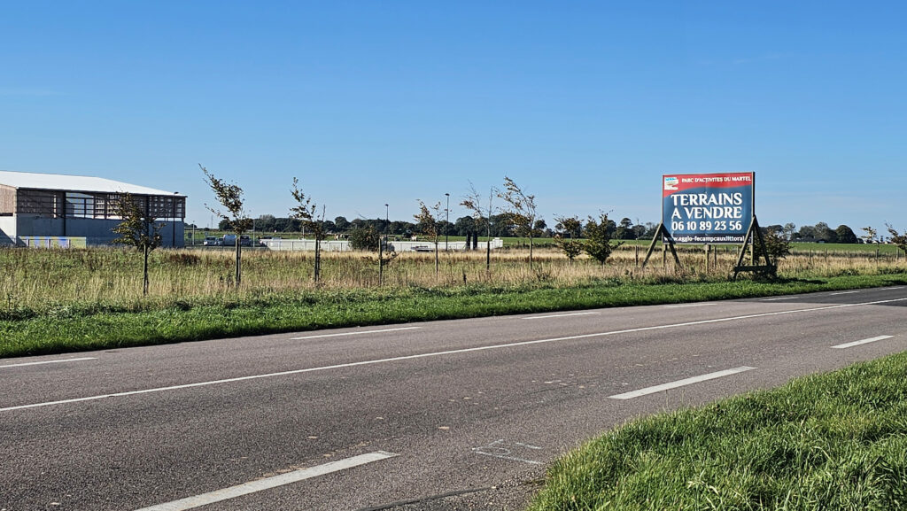 Parc d'activités de la Martel, terrains à vendre à Angerville la Martel (c) Le Havre Seine Développement