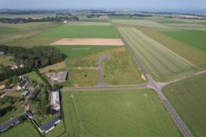 Vue aérienne du parc d'activités du Martel (c) TMA Images