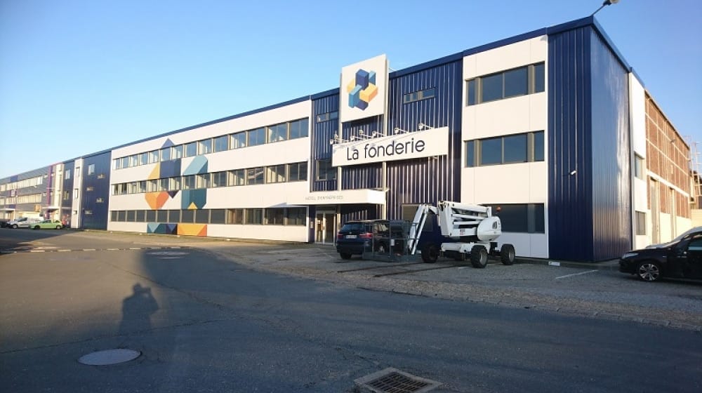 Offices for rent in the La Fonderie business centre, in the southern districts of Le Havre (c) Le Havre Seine Développement