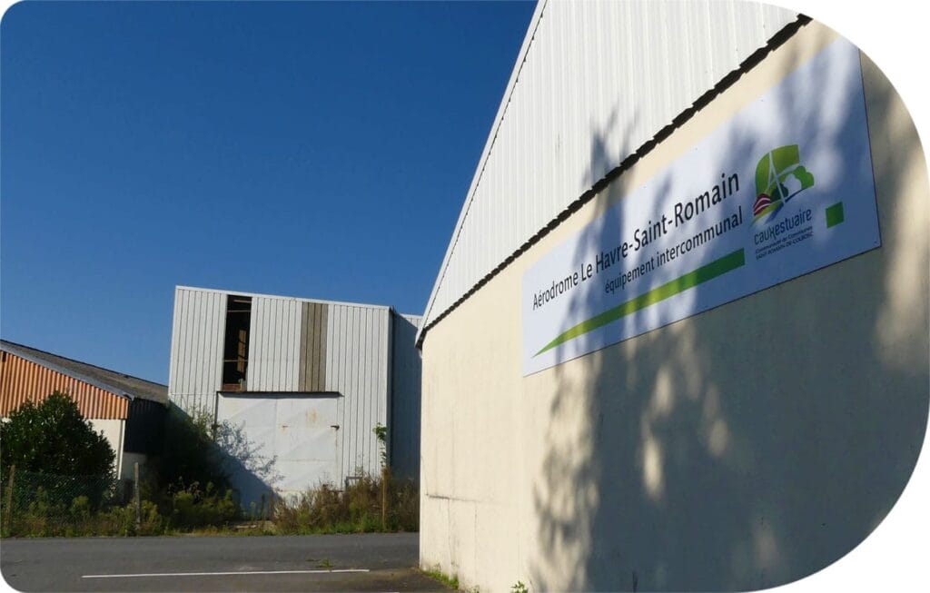Aérodrome à Saint-Romain-de-Colbosc (c) Le Havre Seine Développement