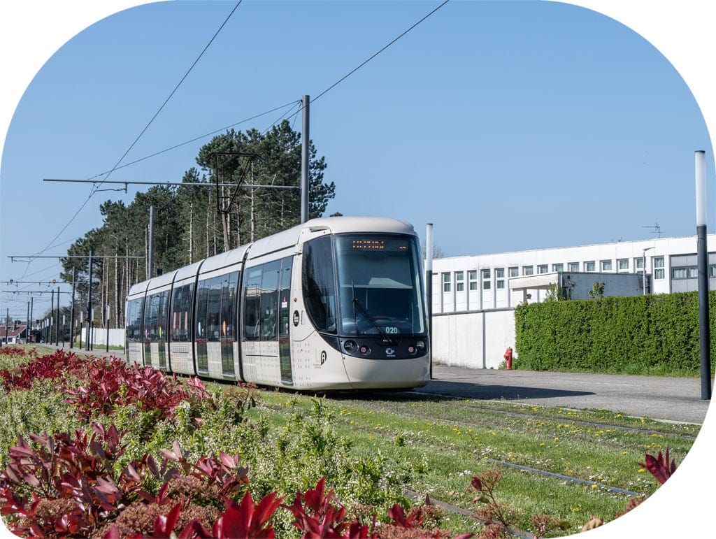 14 km de voies tramway supplémentaires sur 2 branches, mise en service en 2027 (c) Anne-Bettina Brunet - Ville du Havre
