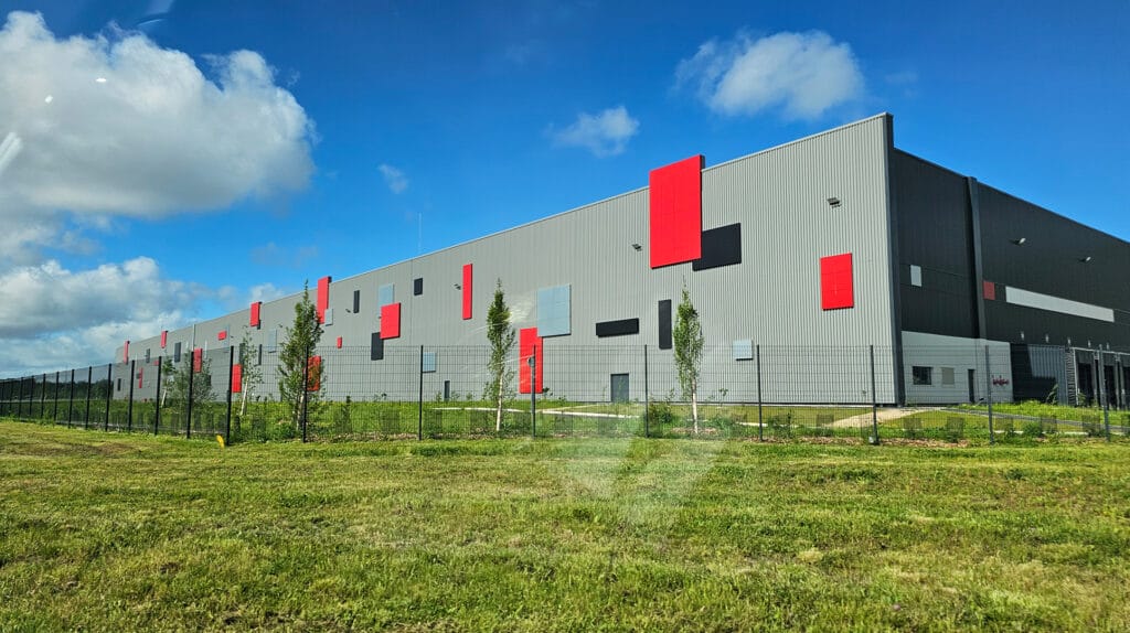 Entrepots Newsdocks de Telamon sur le PLPN2 - Zone Industrielle et Portuaire du Havre (c) Le Havre Seine Développement