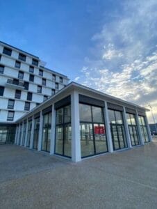 Extérieur de local commercial neuf de 600 m² au Havre (Seine-Maritime | Normandie)