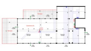 Plan de local commercial neuf de 600 m² au Havre (Seine-Maritime | Normandie)