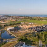 Vue aérienne du parc d'activités Le Havre Plateau (c) Marin David