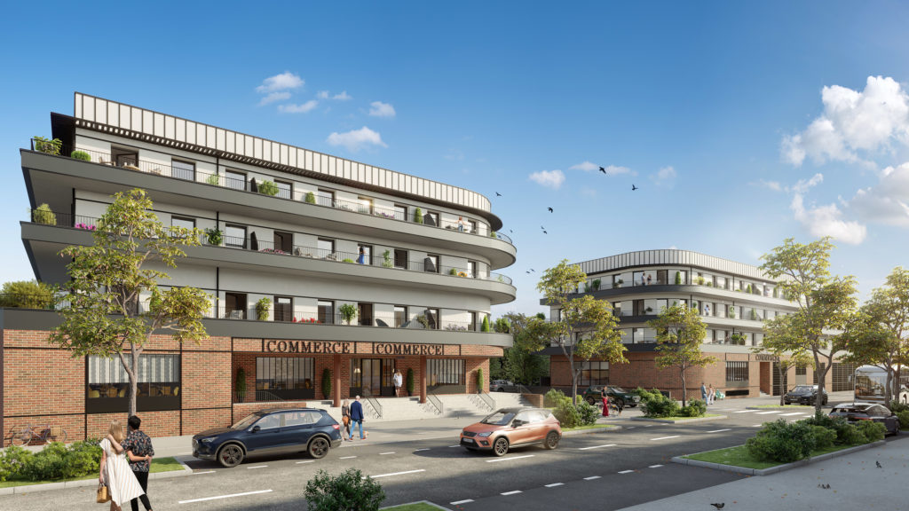 Havre en Scène, bureaux et commerces à vendre sur le boulevard Amiral Mouchez au Havre (c) Sedelka