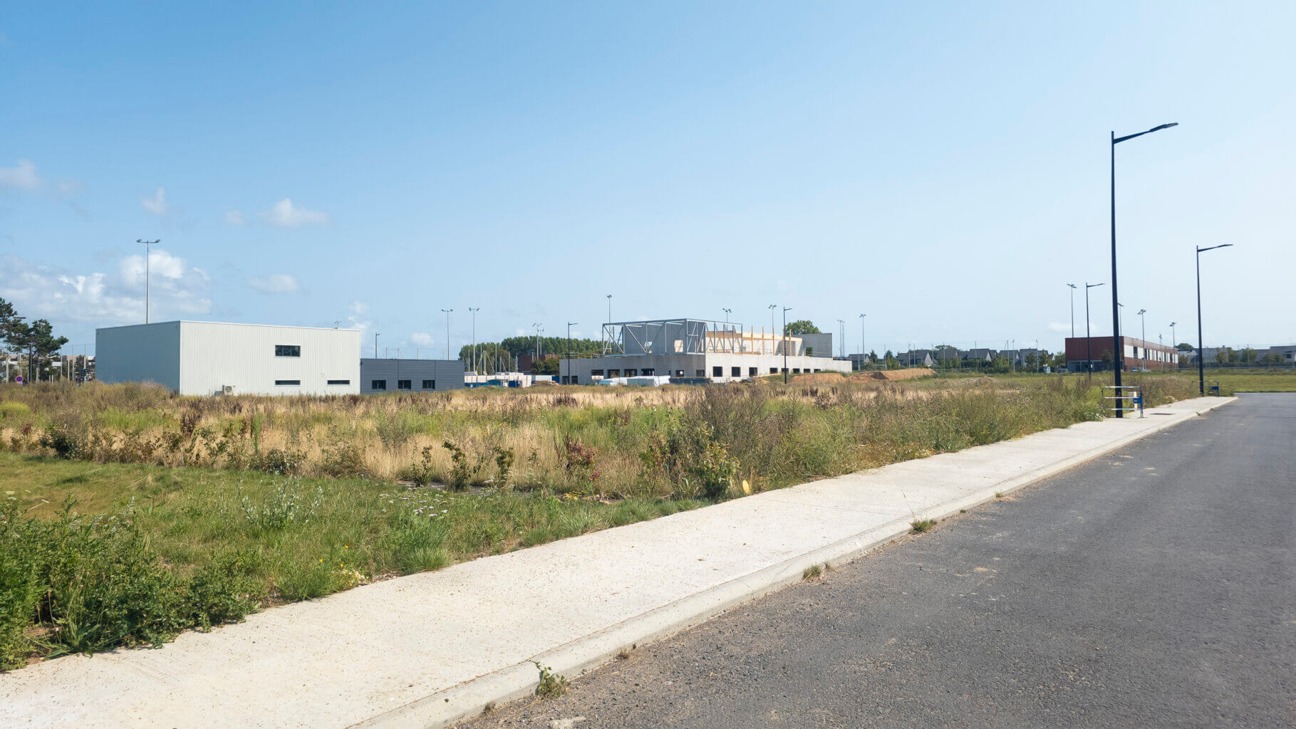 Terrains sur le parc d'activités Le Havre Plateau (c) Le Havre Seine Développement