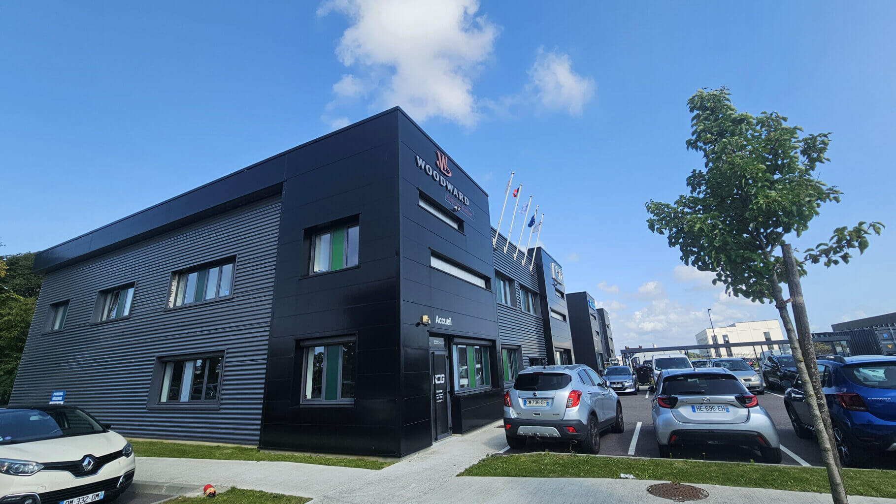 Les Entrepreneurs, locaux d'activités sur le parc d'activités Le Havre Plateau (c) Le Havre Seine Développement