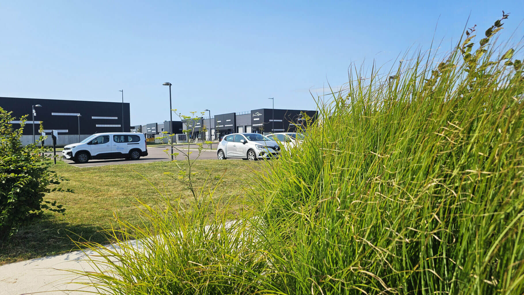 Terrains sur le parc d'activités Le Havre Plateau (c) Le Havre Seine Développement