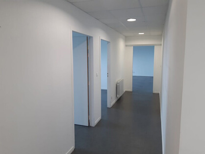 Bureaux de 210 m² à louer dans l'hôtel d'entreprises Le Tarmac au Havre (c) CCI Seine Estuaire