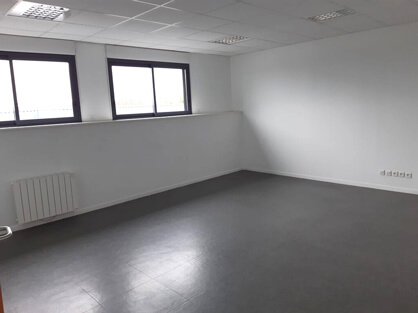 Bureaux de 210 m² à louer dans l'hôtel d'entreprises Le Tarmac au Havre (c) CCI Seine Estuaire