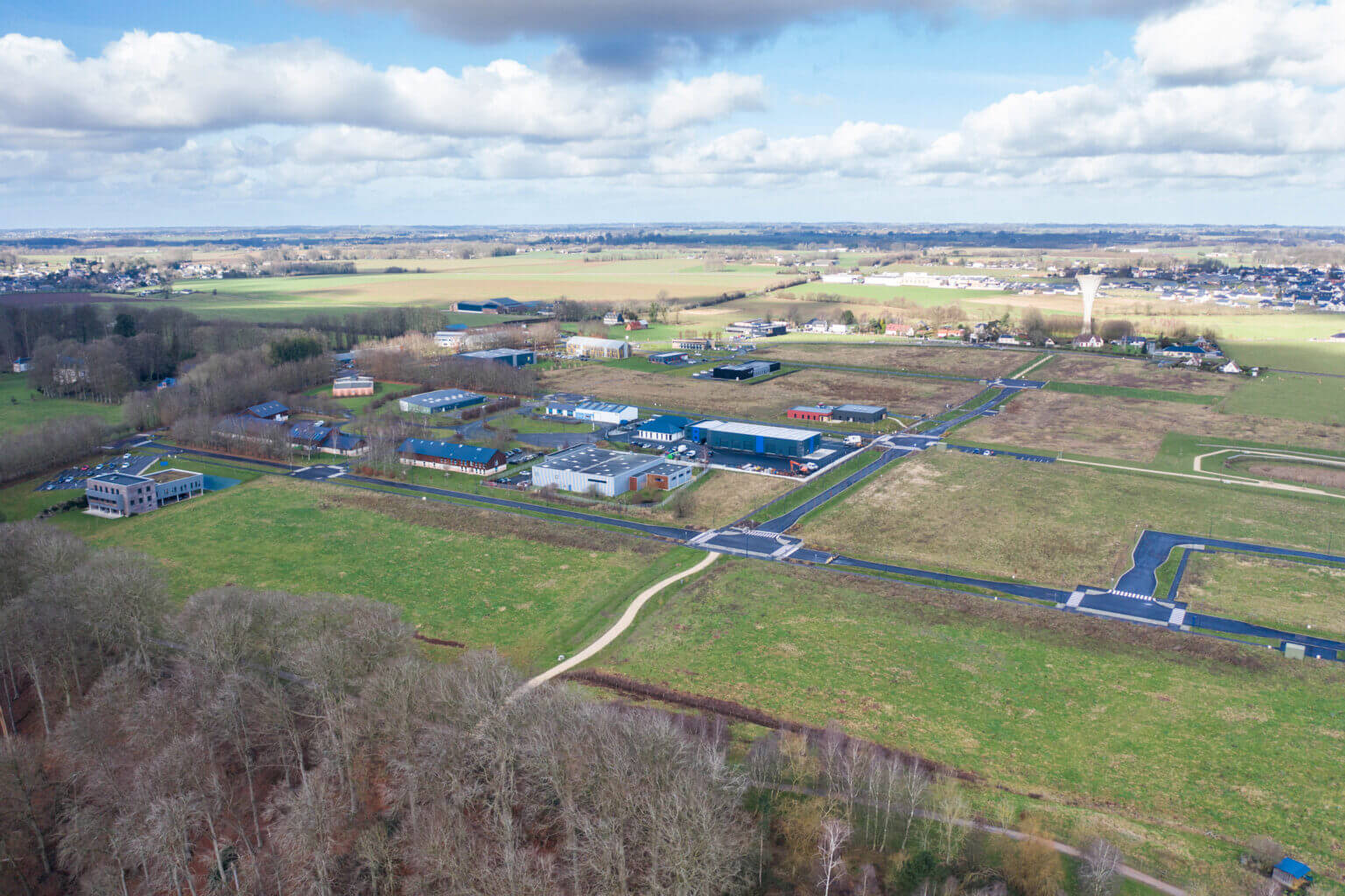 Parc Eco-Normandie, parc d'activités à Saint-Romain-De-Colbosc (c) Marin David
