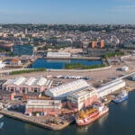 Services portuaires, sur le site de la Citadelle, au Havre (c) Marin David