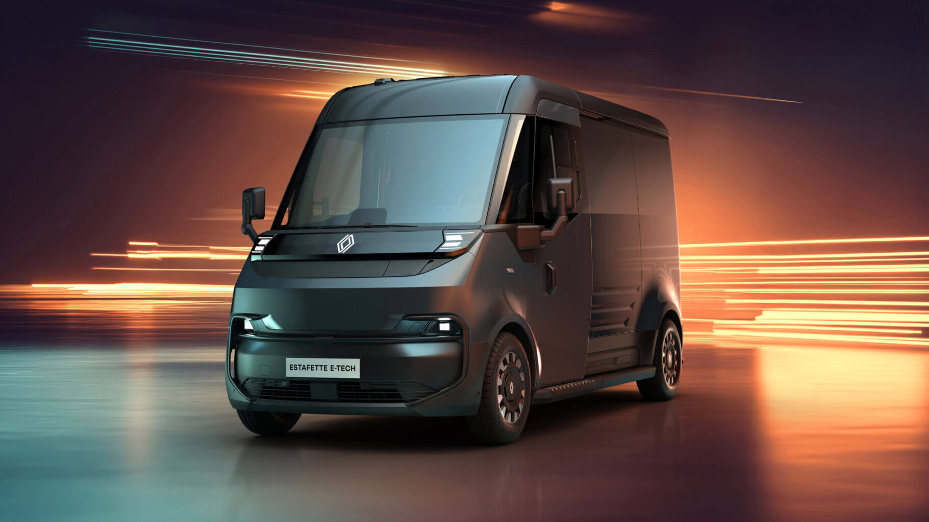 Renault Estafette E-Tech electric © Renault Design
