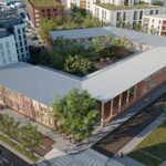 Groupe scolaire Ferrer, à venir dans le quartier des Magasins Généraux du Havre (c) CLA Architecture