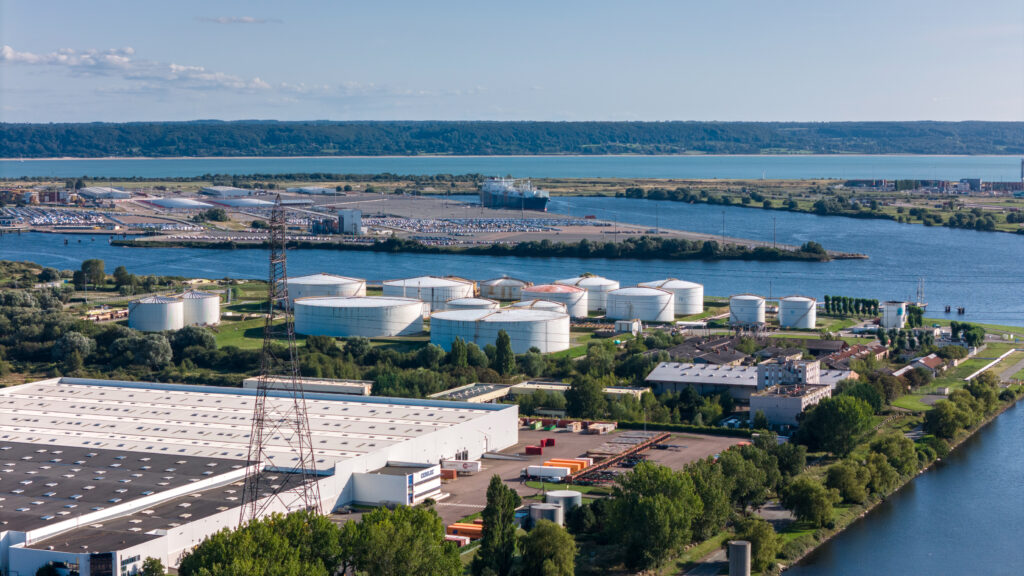 Zone Industrielle et Portuaire du Havre (c) Marin David