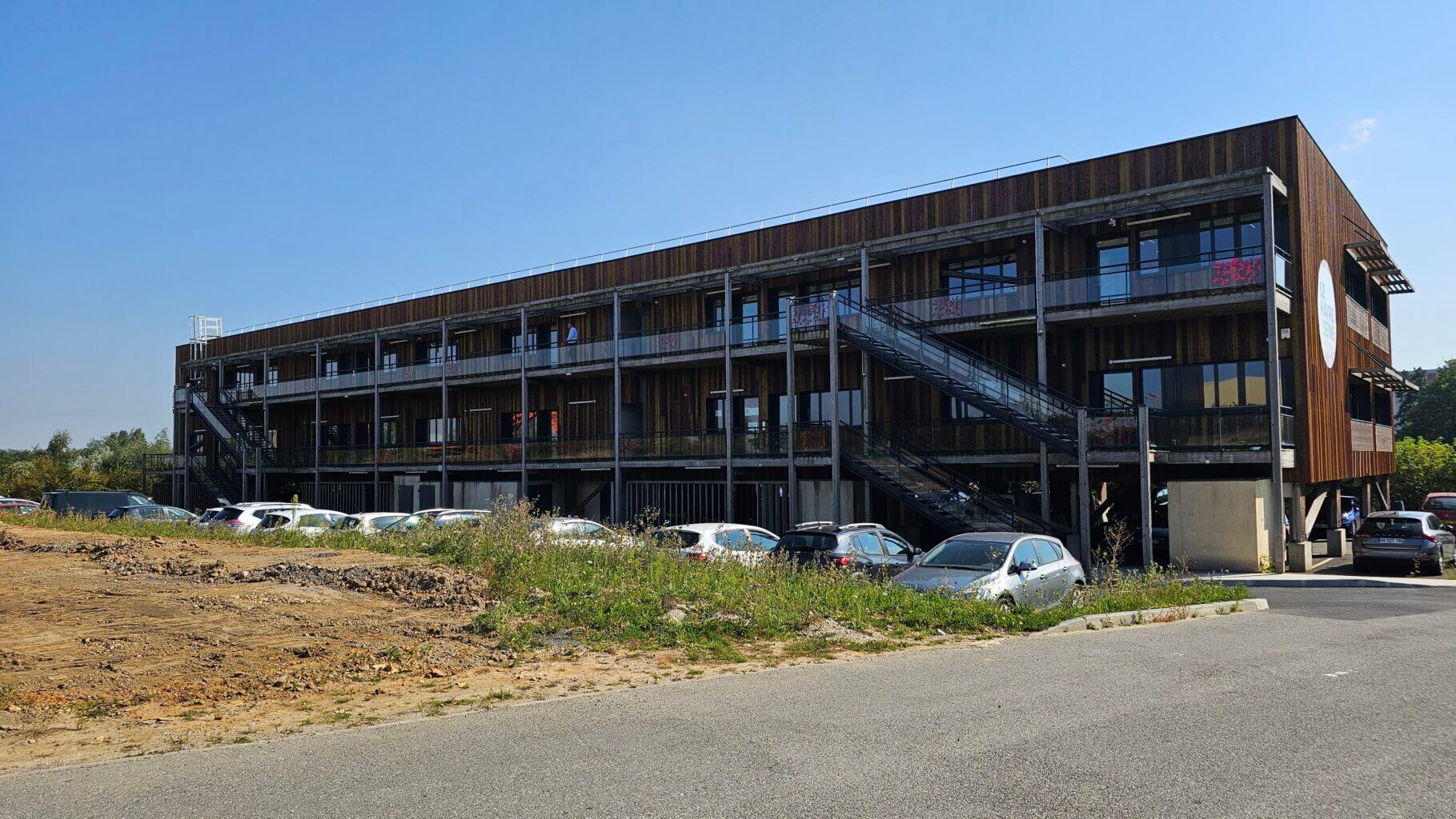 Joliot Curie, foncier pour bureaux au nord du Havre (c) Le Havre Seine Développement