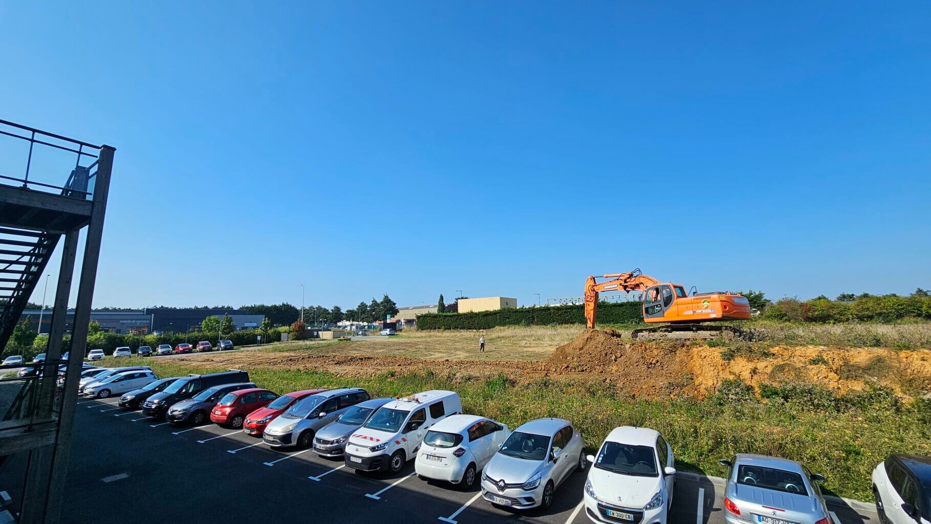 Joliot Curie, foncier pour bureaux au nord du Havre (c) Le Havre Seine Développement