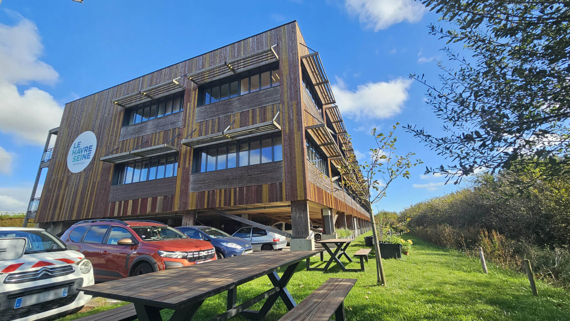 Joliot Curie, foncier pour bureaux au nord du Havre (c) Le Havre Seine Développement