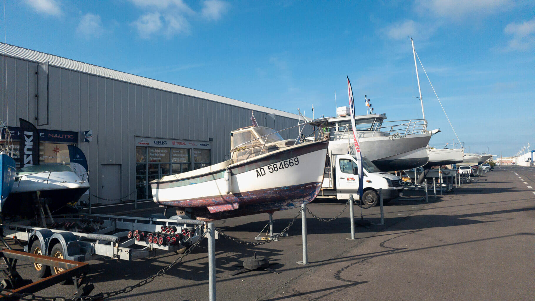 Conservatoire maritime sur la pointe de l'Escaut au Havre, pour les activités Nautisme (c) Le Havre Seine Développement