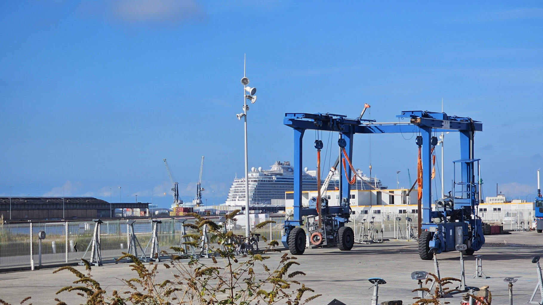 Aire technique l'Escaut au Havre, pour les activités Nautisme (c) Le Havre Seine Développement