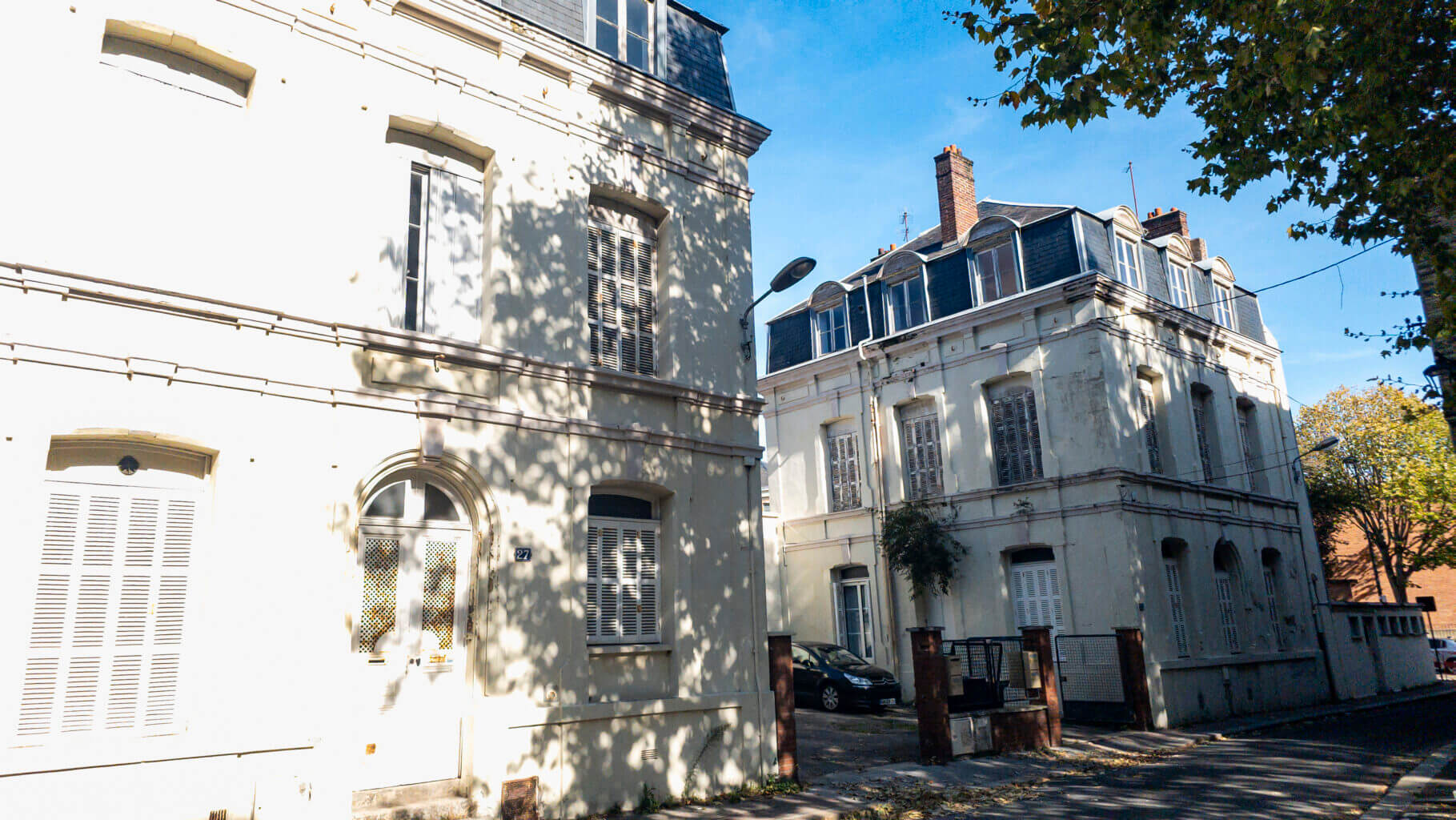 27 - 31 rue Percanville, logements à réhabiliter quartier Saint-François au Havre (c) Le Havre Seine Développement