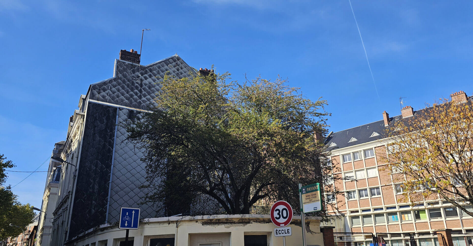 27 - 31 rue Percanville, logements à réhabiliter quartier Saint-François au Havre (c) Le Havre Seine Développement