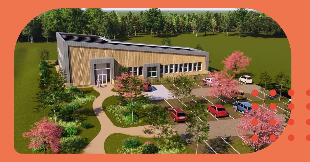 Nouveau siège de TraceParts sur le parc Eco-Normandie (c) Atelier 6.24