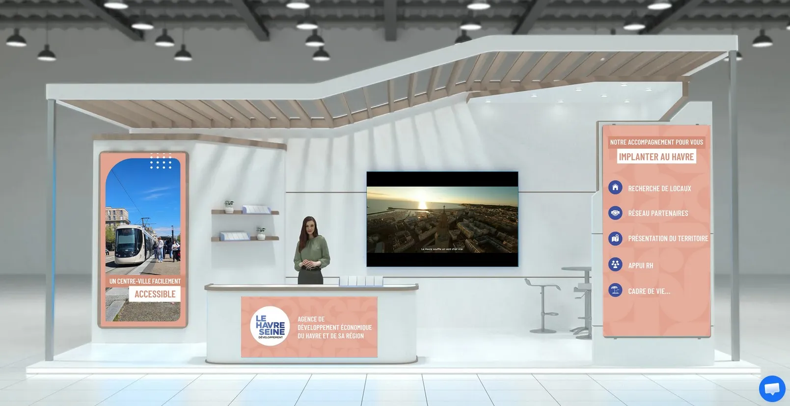 Stand RDV digital de la Franchise